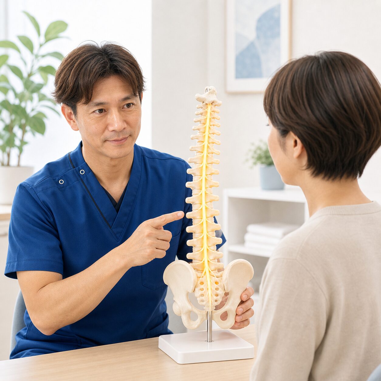背骨は体全体の健康を考えるうえで大切な中心です